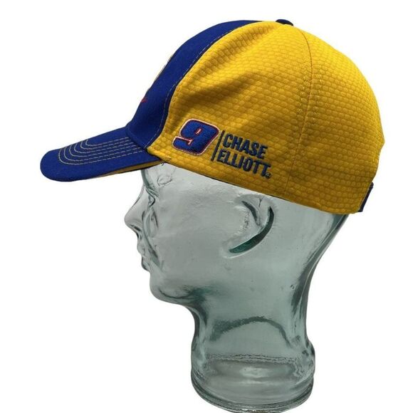 Napa Racing 9 Chase Elliott UNISEX Baseball Cap Blue Yellow Color Block OS - Picture 4 of 10